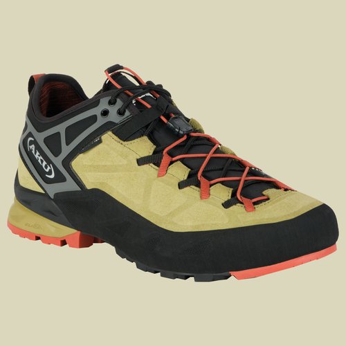 Aku Rock DFS II GTX Men UK 9,5 grün - Farbe olive/dark orange